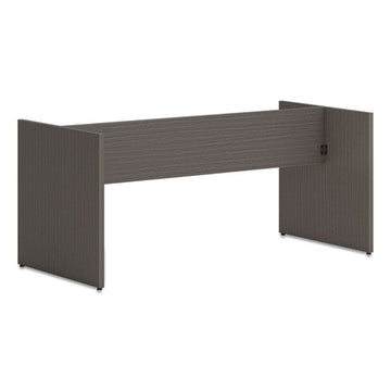 HON® Mod Slab Base For 96" Table Tops, Slate Teak freeshipping - TVN Wholesale